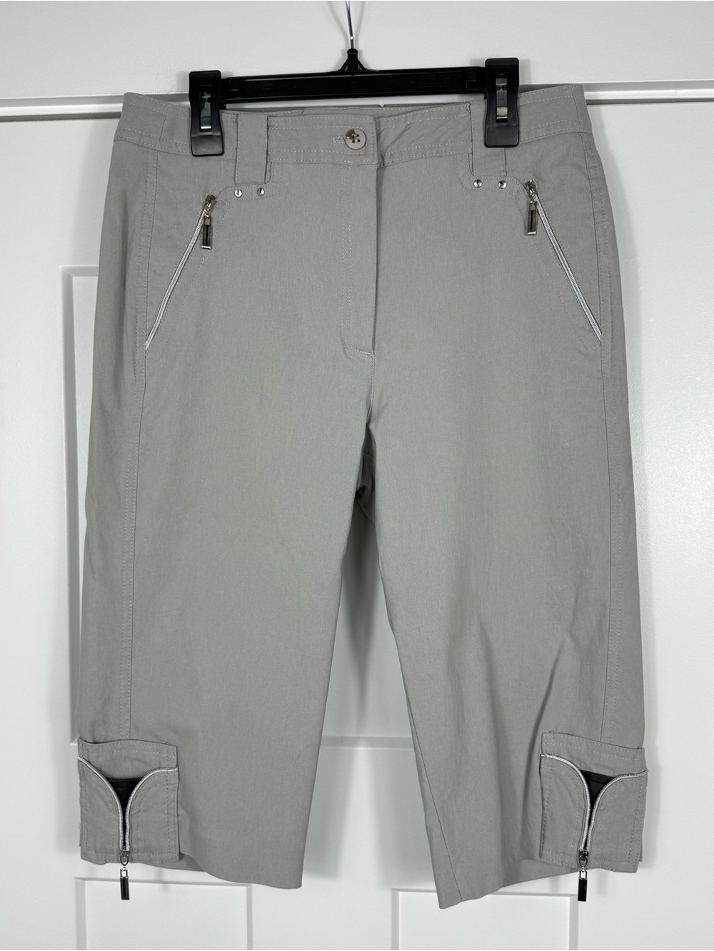 Jamie Sadock Golf Capri Pants Light Gray Women’s Size 4